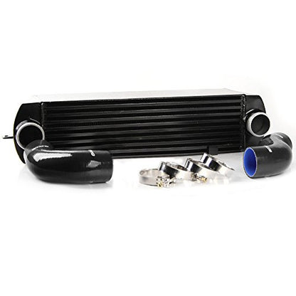 G-PLUS Turbo Performance Intercooler kit Compatible with 2007-2010 BMW 335i/335xi/135i - color: Black, size: 2007-2010 3 Series