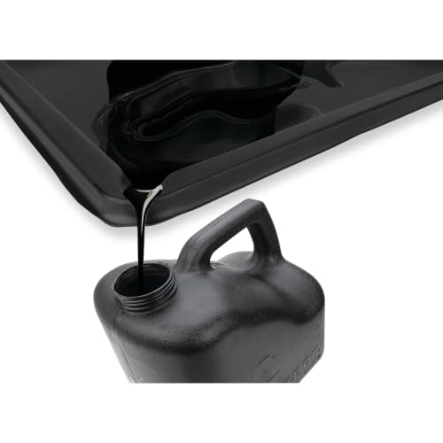 Performance Tool W4067 12-Quart Used Oil Transport Jug, Black