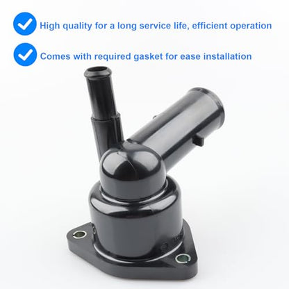 Thermostat Housing Assembly, Replace ‎THT-017 ‎THT017 902-5138 Compatible with Lexus Toyota 1.8L - 2011-2017 CT200h, 2010-2022 Prius, 2012-2018 Prius V, Prius AWD-e & Plug-In & Prime, 2020-22 Corolla