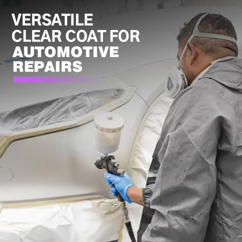 Roberlo Unix 250 HS Clear Coat 5L + C355 Hardener 2.5L - Acrylic Polyurethane, High Gloss Finish - Professional Grade Automotive Refinishing Kit - Trusted Quality, Exceptional Performance and Results.
