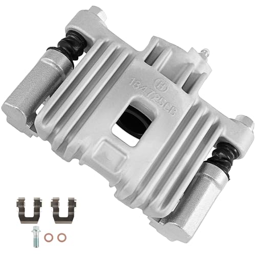 cciyu Rear Left Disc Brake Caliper Assembly w/Bracket 18B4724 - size: Rear Left[18B4724]