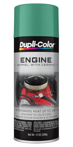 Dupli-Color Engine Paint with CERAMIC, Alpine Green, 12 oz - color: Alpine Green, size: 1 Count (Pack of 1)