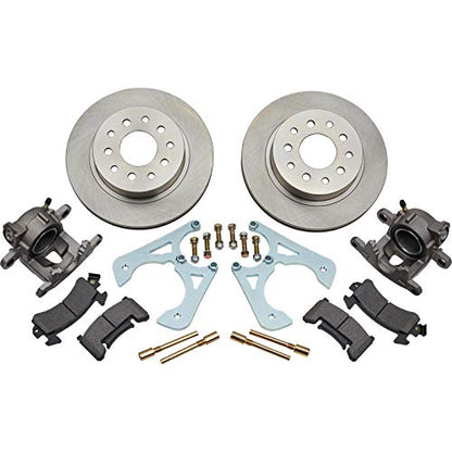 Rear Disc Brake Conversion Kit, For GM 10 &12 Bolt, Bolt-On Dual Pattern