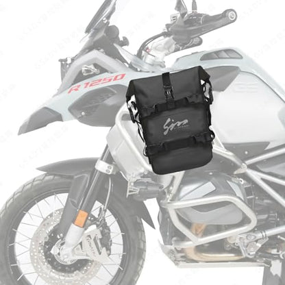 Motorcycle Waterproof Saddle Bag Crash Bar Bag Outdoor Tank Bag - size: 12L