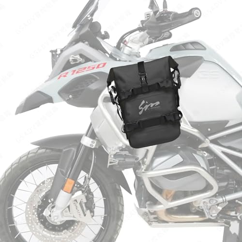 Motorcycle Waterproof Saddle Bag Crash Bar Bag Outdoor Tank Bag - size: 10L