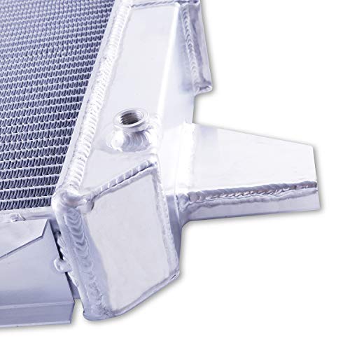 3 Row Cooling Aluminum Radiator for 1985-1997 Fo rd Bro nco F150 - size: 22