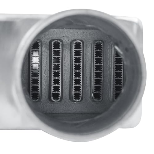 Universal Intercooler 25''x13''x3.3" Front Mount Intercooler 3'' Inlet and Outlet Aluminum Turbo Intercooler Direct Replacement for Any Turbo Charger system - size: 25''x13''x3.3" 3''