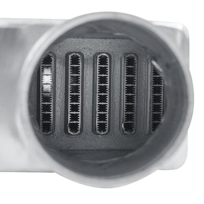 Universal Intercooler 25''x13''x3.3" Front Mount Intercooler 3'' Inlet and Outlet Aluminum Turbo Intercooler Direct Replacement for Any Turbo Charger system - size: 25''x13''x3.3" 3''