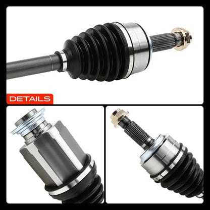 A-Premium Front Right Passenger Side CV Axle Shaft Assembly