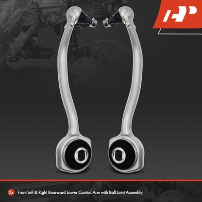 A-Premium Front Rearward Lower Control Arm, with Ball Joint & Bushing