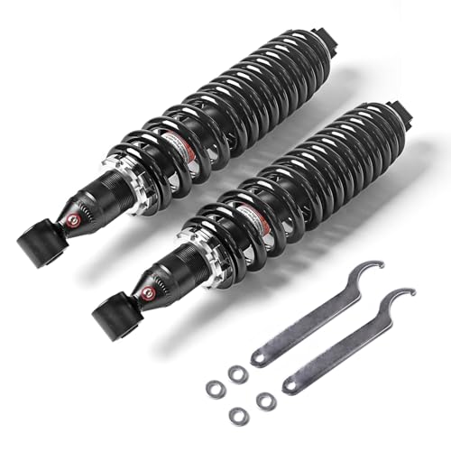 KLV ATV Monotube Rear Shocks,Struts for Yamaha Rhino 5UG-F2210-11-00, 2pcs