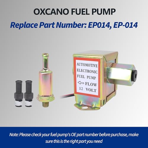 EP014 Electric Fuel Pump 12V Universal Self Priming Heavy Duty - style: EP014