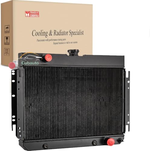 4 Core Radiators for Chevy Impala/Bel Air/El Camino/Chevelle/Caprice/Biscayne 1963 1964 1965 1966 1967 1968 Performance Racing Cooling Radiator Aluminum
