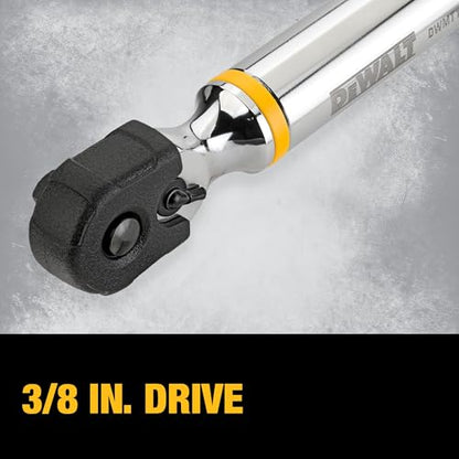 DEWALT Digital Torque Wrench, 3/8 inch Drive, 20-100 FT-LB, with Storage Case (DWMT17061) - style: 3/8" Digital