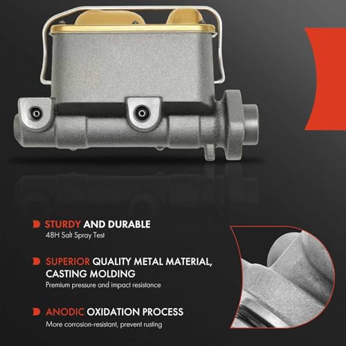 A-Premium Brake Master Cylinder with Reservoir and Cap