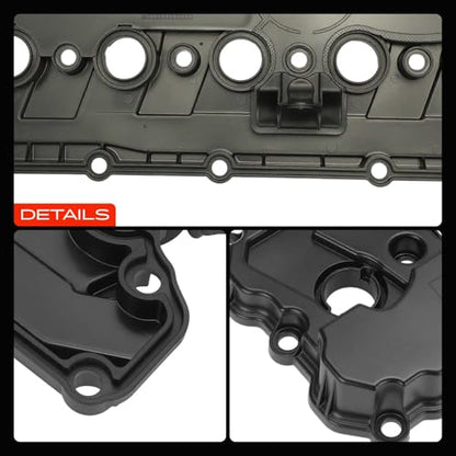 A-Premium Engine Valve Cover with Valve Cover Gasket & Bolts