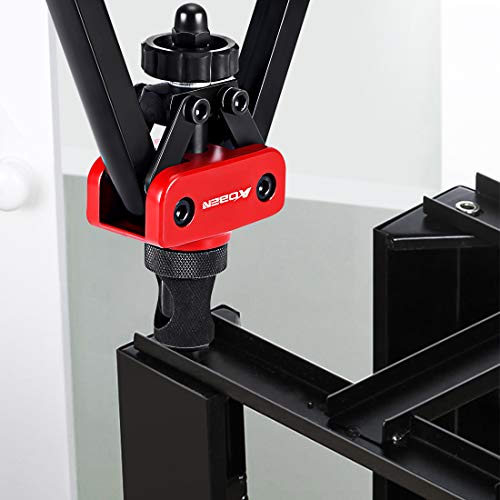 AOBEN 14" Rivet Nut Tool, Professional Hand Rivet Nut Setter Kit Labor-Saving and Compact Design Including 6 Interchangeable Mandrels 90pcs Rivnuts and 2 Mandrel Lock Pins - size: 14" Rivet Nut Tool Kit