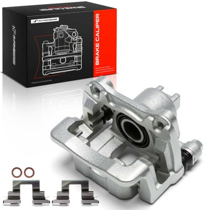 A-Premium Rear Right Passenger Disc Brake Caliper with Bracket - style: Rear Passenger Side