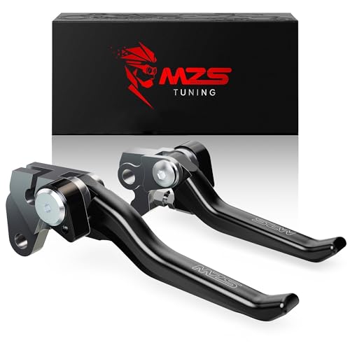 MZS Dirt Bike Clutch Brake Levers for TTR230 YZ80 YZ85 RM125 RM250 RM85/L - size: TTR230 YZ80 YZ85 RM125 RM250 RM85 RM85L