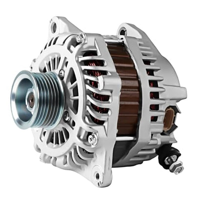 Alternator 11341 130Amp 12V fit for Altima 2007-2010 Maxima 2009-2010 Murano 2009-2014 Quest 2011-2014 Replace 11341N 11341 231001AA1A 2310MJA11BRW 23100JA11AR 23100JA11A 231001AA1B AL1313 - size: 11341 | 130A