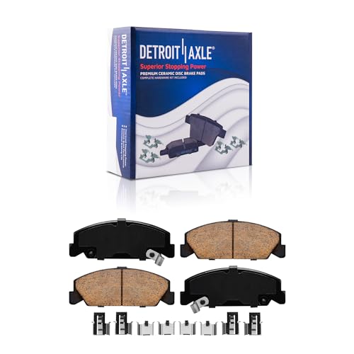 Detroit Axle - Brake Kit for 1993-1997 Honda Civic Del Sol, 1992-1995 Civic - size: 10PR250039/kit