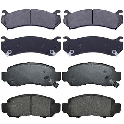 Front Rear Ceramic Brake Pads Compatible for Cadillac,for Chevy Avalanche 1500,Silverado 1500,Suburban 1500,Tahoe,for GMC Sierra 1500,Yukon,Yukon XL 1500 - style: D785-D834
