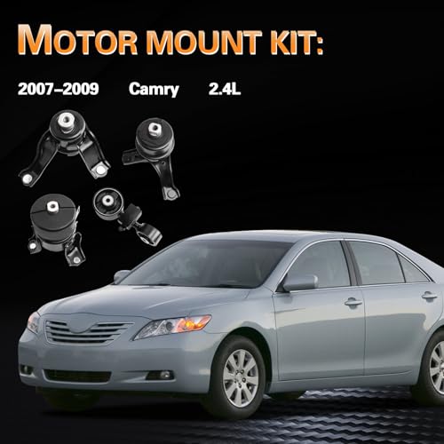 Engine Mount and Transmission Mount kit for 2007-2009 Camry 2.4L - size: 2007-2009 Camry 2.4L