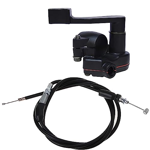 7/8" 22mm Thumb Throttle Cable Assembly for ATV Go Kart Pit Bike