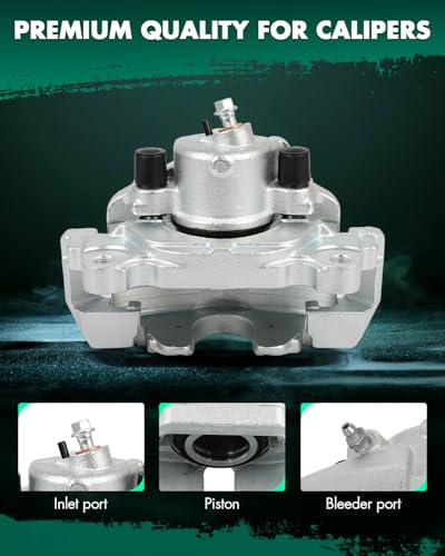 SCITOO 1PC Front Right Brake Caliper Assembly For Audi,For Volkswagen - size: Front Passenger[19B2975]