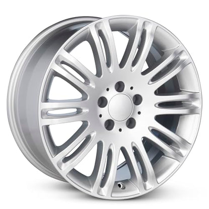 For 2007-2009 Mercedes-Benz E-Class 18 Inch Painted Silver Rim - OE Direct Replacement - Road Ready Car Wheel