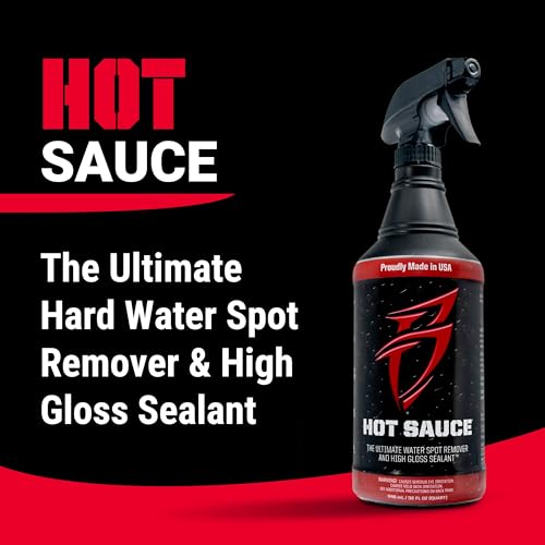 Bling Sauce Hot Sauce Hard Water Spot Remover with Wax Sealants, 32 oz - size: 32 Fl Oz (Pack of 1)