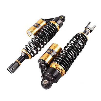 Zhisheng 2pcs 320mm ATV Shock Absorbers Nitrogen Suspension Universal for HONDA for Suzuki for Yamaha for Kawasaki ATV Go Kart Quad Dirt Sport Bikes