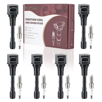 UF550 Ignition Coils & Spark Plugs Tune Up Kit, 6 Pack - size: UF550 & Spark Plugs