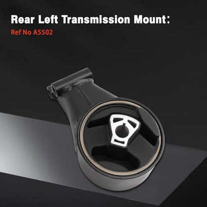 Left Transmission Mount Compatible with 2013-2015 Malibu, 2014-2020 Impala