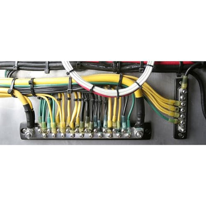 Blue Sea Systems 2302 150 Amp Common BusBar with 20 screws - style: 150a - 20 Screw, No Cover