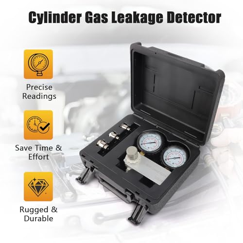 Cylinder Leak Down Tester Kit, Cylinder Gas Leakage Detector