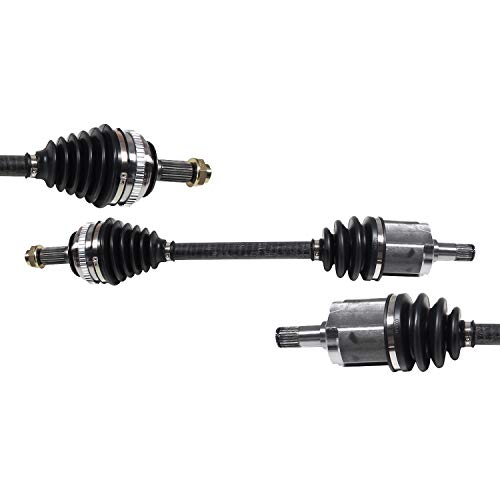 CV Axle Front FWD 2pcs Premium Replacement for Honda Civic 1992-2000 CV Axles, for 1993-1997 Honda Civic Del Sol 1.6L L4 CV Axle Joint Shaft Assembly Left (Driver) Right(Passenger) Side - size: B2CV027-WR