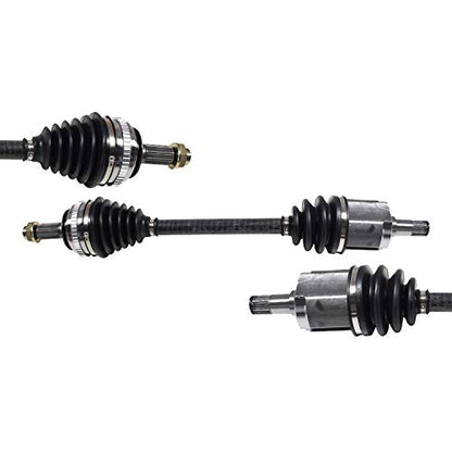 CV Axle Front FWD 2pcs Premium Replacement for Honda Civic 1992-2000 CV Axles, for 1993-1997 Honda Civic Del Sol 1.6L L4 CV Axle Joint Shaft Assembly Left (Driver) Right(Passenger) Side - size: B2CV027-WR