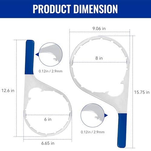 6" & 8" Collar/Vent Cap Fuel Filter Wrench for Davco Fuel Water Separator