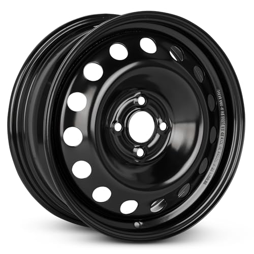 For 2018-2024 Nissan Kicks 16 Inch Painted Black Rim - OE Direct Replacement - Road Ready Car Wheel