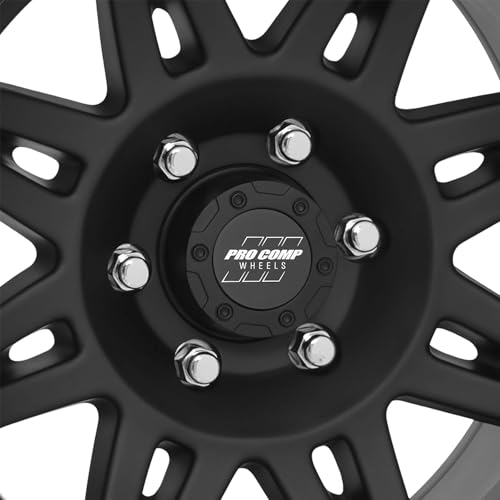 Pro Comp Alloys PXA5 17X8 6X5.5 F-BLK 0MM - PXA7005-7883 - size: 17X8, 6X5.5, 0 mm