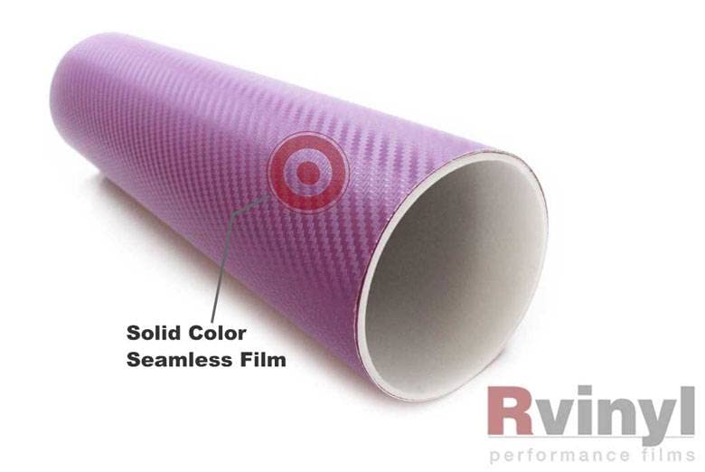 Rwraps 3D Carbon Fiber Vinyl Car Wrap Film in Purple - 5ft x 1ft - Vehicle Sheet Roll with Adhesive Back and Air Release Technology - color: 3D Carbon Fiber Purple, size: 5ft x 1ft