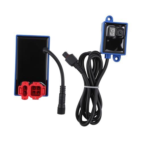 6 Pin 9-Speed Digitally Adjustable Racing DC CDI Box Motorcycle Ignition Control Unit for GY6 50 125 150 200 250cc Scooter Moped ATV with 1M Long Wire