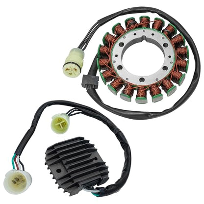 Caltric Stator & Regulator Compatible with Kawasaki Ninja 600 Zx-6R Zx6R Zx600-J 2000-2002