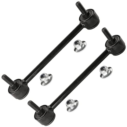 Detroit Axle - 4WD Front and Rear Sway Bar End Links Replacement for 2017 - size: 4S50151/Group