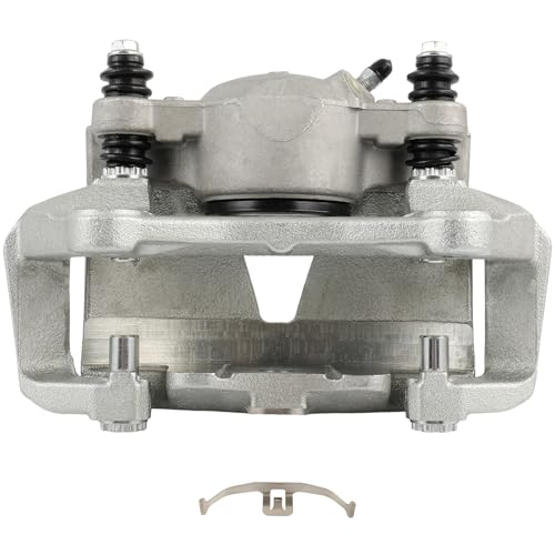 SCITOO - Front Left Disc Brake Caliper Assembly w/Bracket For Audi - size: Front Driver[19B3646]