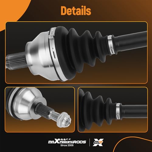maXpeedingrods Front Left CV Axle Shaft Assembly for Ford Escape - size: Front Driver Side