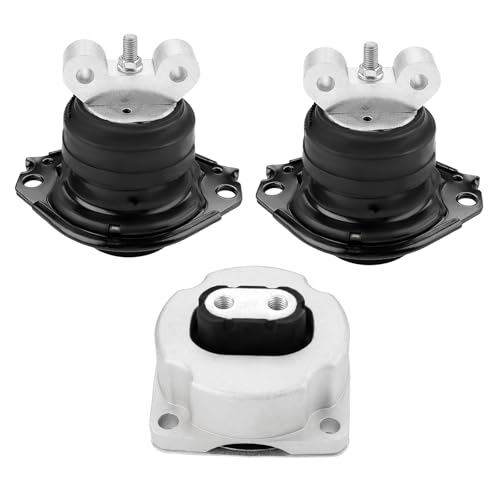 Engine Motor Transmission Mount Replacement for Chrysler 300 2011-2017 - size: 3PCS-Compatible with OE#A5388 A5522
