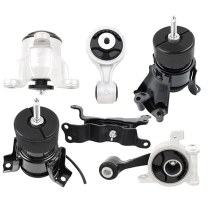 Engine Motor and Transmission Mount Kit Compatible with 2009-2014 Murano - size: A7394 A4365HY A7391HY A7363 A4373 A7372