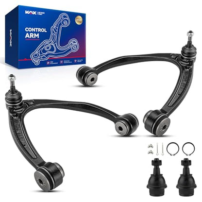 KAX 4pcs Front Control Arm w/Ball Joint for Chevy Silverado 1500 2007-2016, for Escalade 2007-2014 & chevy Avalanche/Suburban 1500/Tahoe & GMC Yukon 2007-2014/Sierra 1500, Forged Steel K80669 K80670 - size: Chevy Silverado 1500 2007-2016